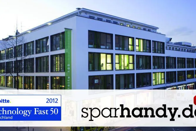 Bild: Die Sparhandy GmbH zählt zu den zehn schnellst wachsenden Technologieunternehmen Deutschlands