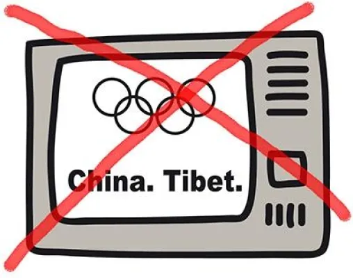 Schauen Sie sich nicht die Eröffnungfeier zu den olympischen Spielen in China an Bild: Schauen Sie sich nicht die Eröffnungfeier zu den olympischen Spielen in China an