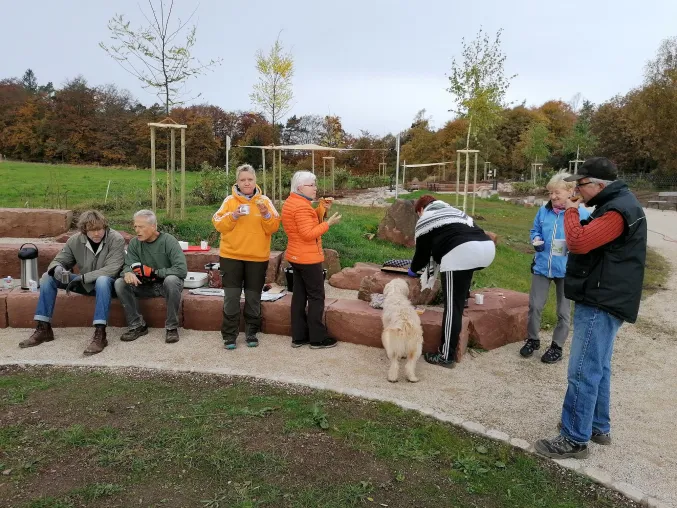 Bild: Neuer Naturspielort lädt auf die Tromm 