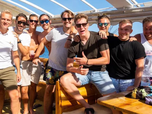 Bild: Mallorca 2023 - Ein Ausflug auf dem Partyschiff 