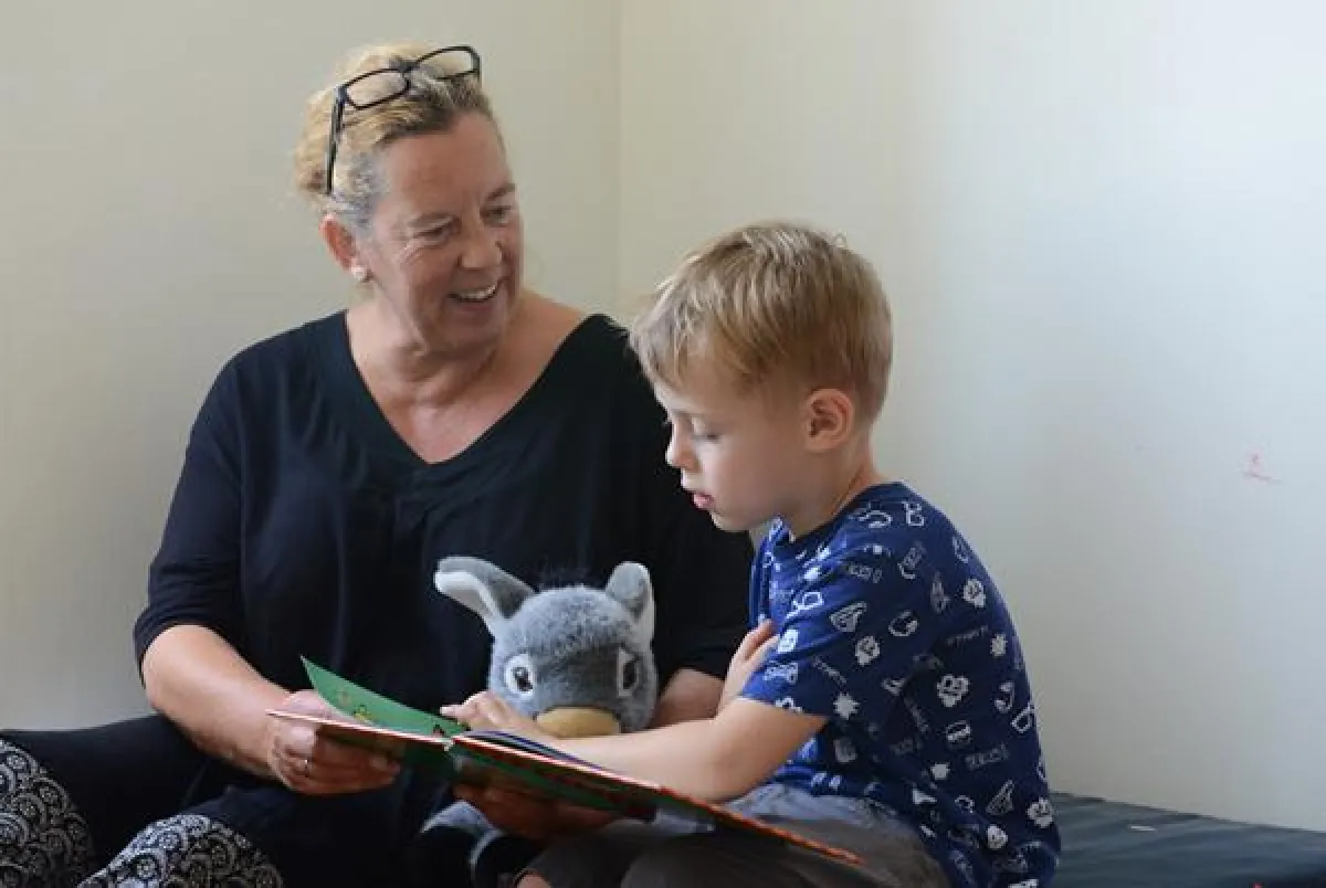 Seit zwei Jahren kommt Jonas regelmäßig in die Frühförderstelle.