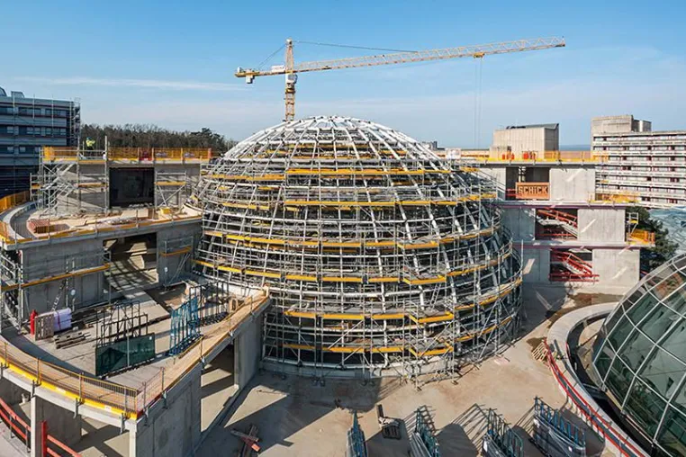 Ein Gerüst-Ansprechpartner für Rohbau, Stahlbau und Ausbau Bild: Ein Gerüst-Ansprechpartner für Rohbau, Stahlbau und Ausbau