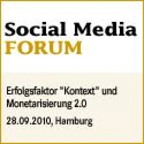 Social Media FORUM - Kontext als Lösung des Online Dilemmas der Medien Bild: Social Media FORUM - Kontext als Lösung des Online Dilemmas der Medien