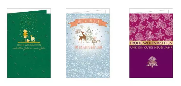 Bild: Hanra: Weihnachtskarten für die Firmenkorrespondenz