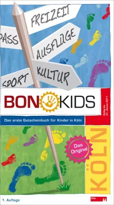 BONKIDS - Das erste Gutscheinbuch für Kinder in Köln Bild: BONKIDS - Das erste Gutscheinbuch für Kinder in Köln