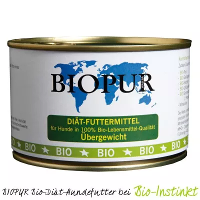 Bild: NEU bei Bio-Instinkt - BIOPUR Bio-Diät-Hundefutter
