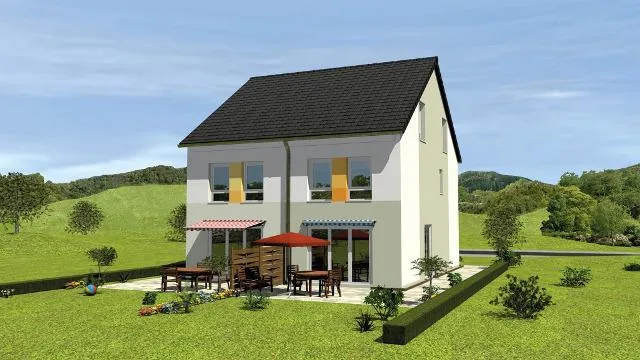 Bild: In guter Gesellschaft: Das kleine Häuschen im Grünen in Zell am Main - natürlich und ökologisch