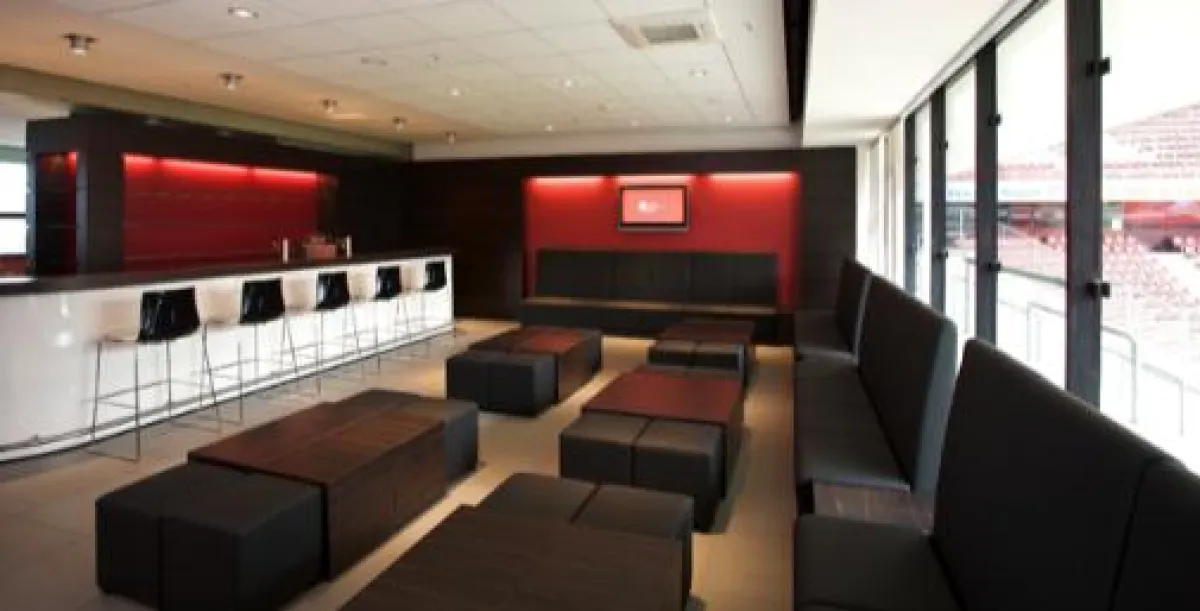 Veranstaltungsflächen: Die ClubLounge Nord ist das Aushängeschild des RheinEnergieStadion.