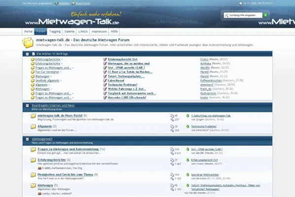 Bild: Trittbrettfahrer bei Deutschlands Mietwagen-Forum Nummer eins
