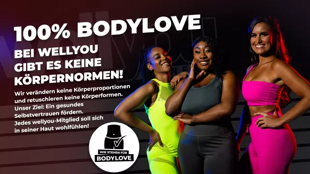 Bild: BodyLove - Bei wellyou gibt es keine Körpernormen