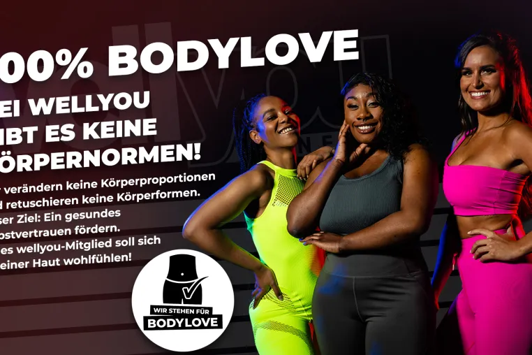 BodyLove - Bei wellyou gibt es keine Körpernormen Bild: BodyLove - Bei wellyou gibt es keine Körpernormen