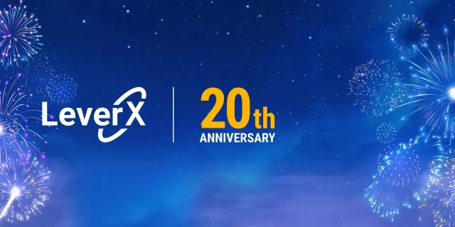 Bild: LeverX feiert 20 Jahre Software Engineering Excellence