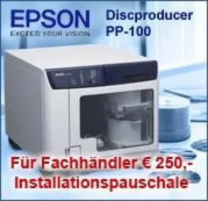 Bild: Sonderaktion für den Epson Disc Producer PP-100