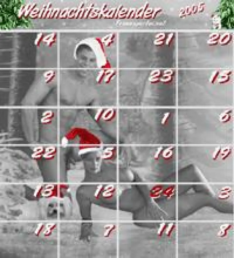 Erotischer Weihnachtskalender