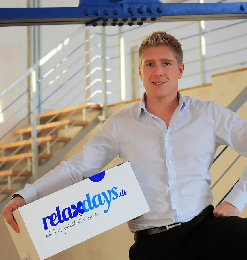 Martin Menz, Gründer und Geschäftsführer von Relaxdays.de