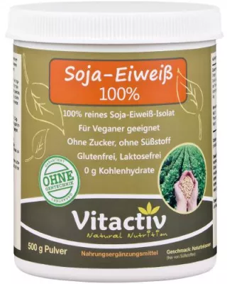 Bild: SOJA-Eiweiß 100% Nahrungsergänzung - Neu bei FeelGood-Shop