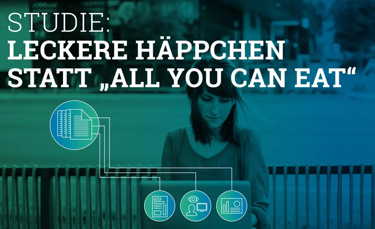 Verwerten Sie die Ergebnisse Ihrer Studie nach dem Slice-and-Dice-Prinzip. (Bild: Akima Media)