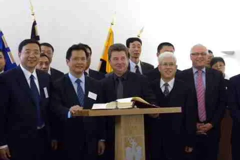 Bild: Magdeburg: Chinesische Besucher aus Harbin heißen jetzt fast alle „Otto“