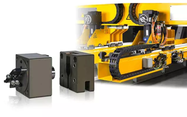 Bild: ROEMHELD auf der EUROBLECH mit Spann- und Wechseltechnik für die gesamte Stanz- und Umformtechnik