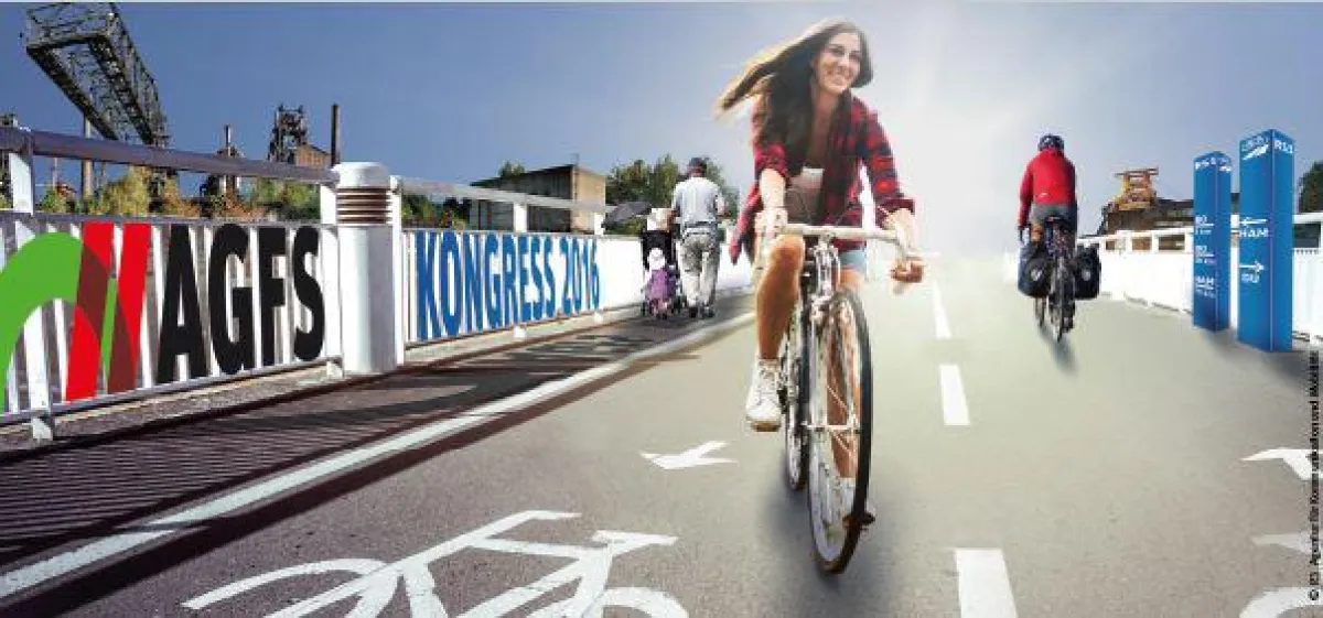AGFS-Messestand und Kongress: Radschnellwege im Fokus