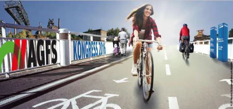 Bild: AGFS-Messestand auf der ‚Fahrrad‘ 2016 in Essen