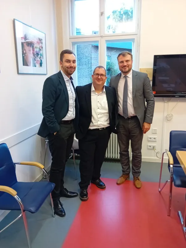 DITHO mit Kurt Fischer und Daniel Keller (© DITHO)