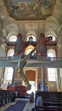 Bild: Emissionsfreier Bühnen-Einsatz