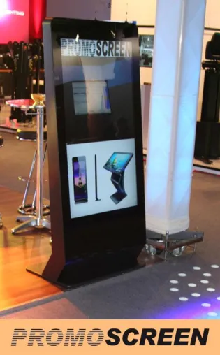 Bild: Digital Signage, Mediadisplays und Kiosksysteme mieten bei Promoscreen .de