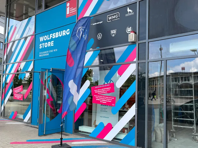 Wolfsburg Store und Tourist-Information weiter kurzzeitig geschlossen Bild: Wolfsburg Store und Tourist-Information weiter kurzzeitig geschlossen