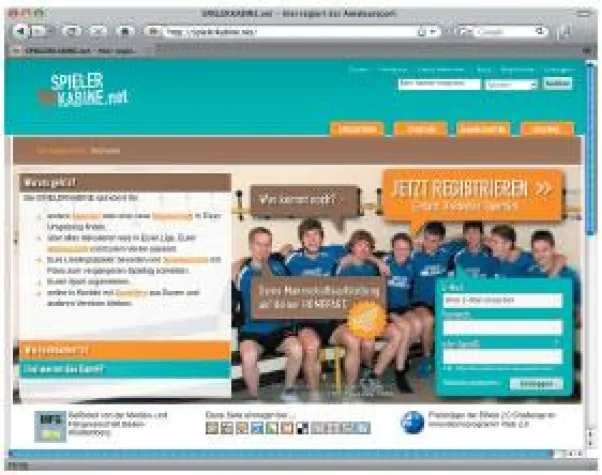 Bild: Olympia Verlag "kickt" mit SPIELERKABINE.net