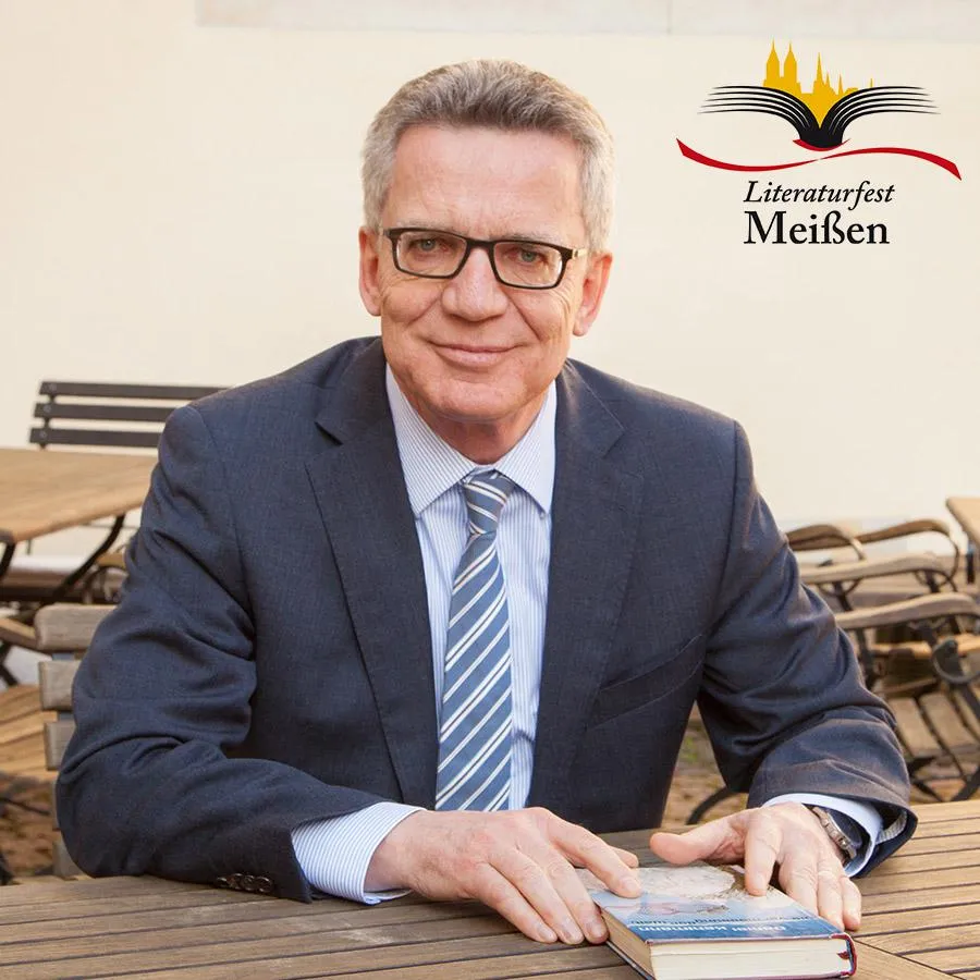 Schirmherr des Literaturfest Bundesminister Dr. Thomas de Maizière
