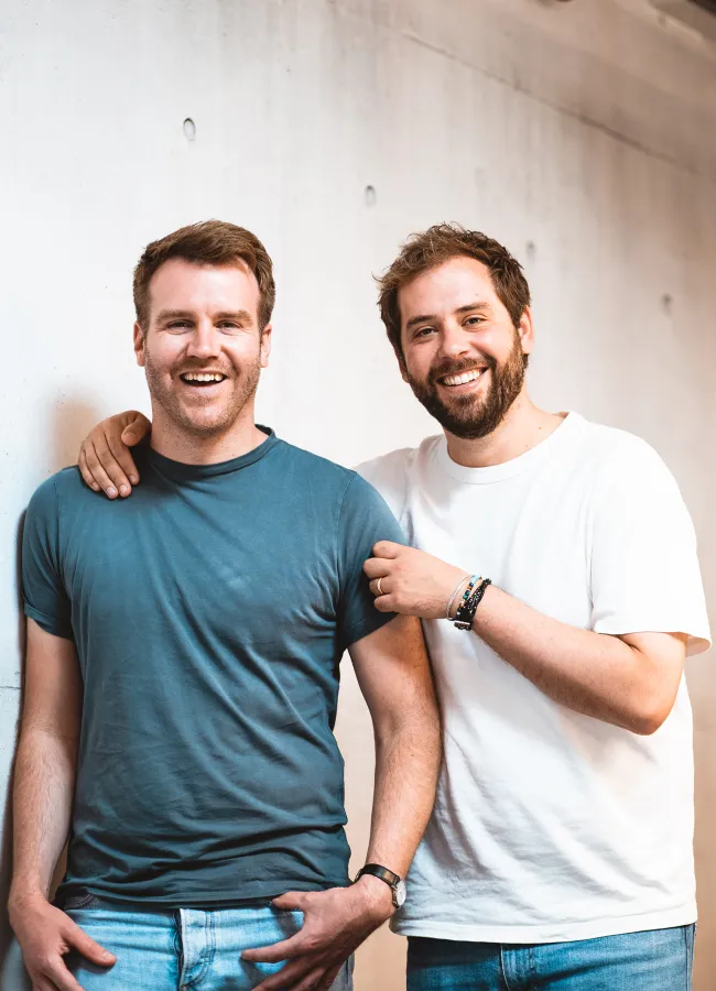 Gründer_Simon Kapell (links) und Maximilian Conrad (rechts) (© Hype1000)