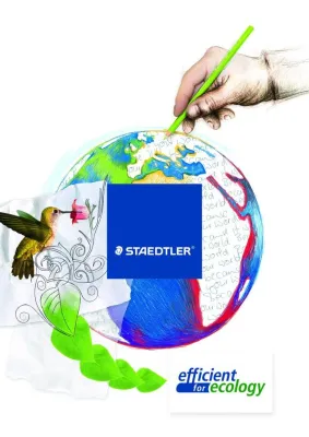 Ökologisch UND effizient zugleich – STAEDTLER Produkte sind „efficient for ecology“ Bild: Ökologisch UND effizient zugleich – STAEDTLER Produkte sind „efficient for ecology“