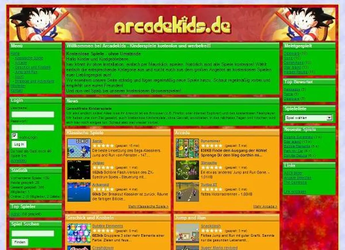 www.arcadekids.de