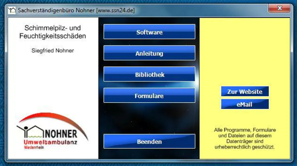 AERATE - Software gegen Schimmelpilze