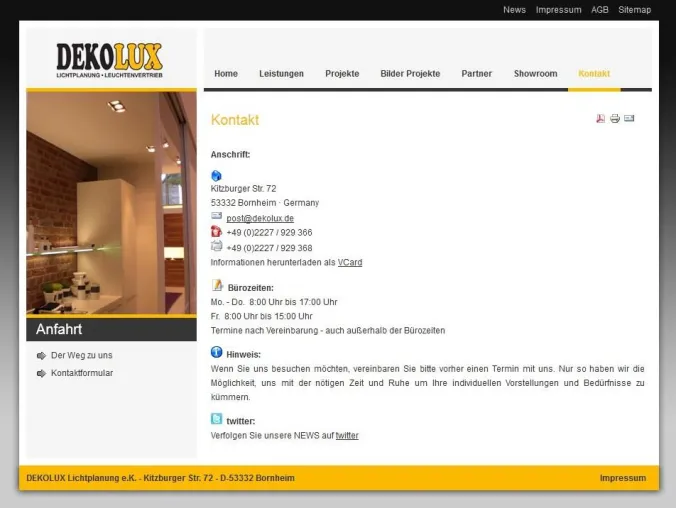 Bild: DEKOLUX® als Marke eingetragen