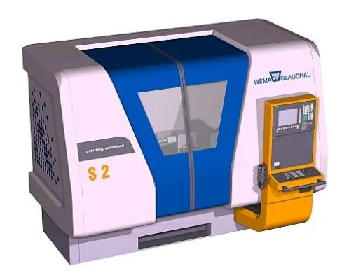 Bild: WEMA Schleifmaschine S 2 - das neue Maschinendesign zum Anfassen auf der EMO 2011