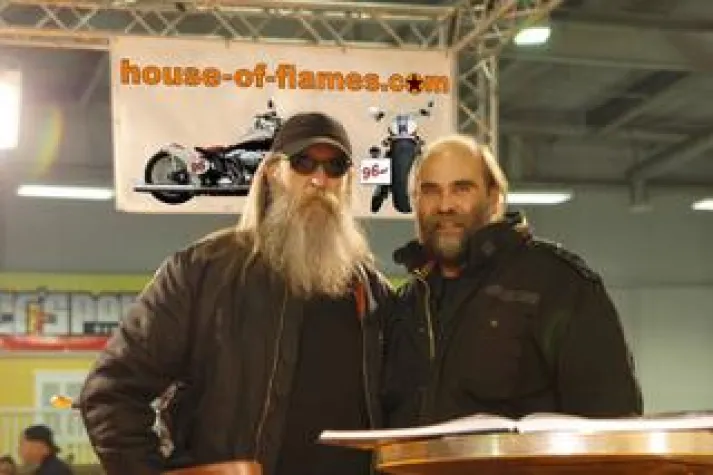 Bild: Biker-Party mit dem Nikolaus