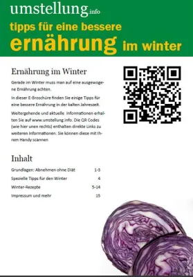 Bild: Zur Zeitumstellung auch die Ernährung umstellen - kostenlose E-Broschüre mit Tipps