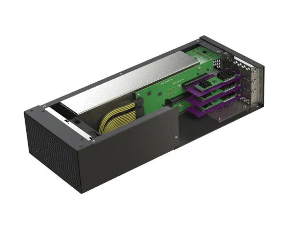 Bild: Neue PCIe-Verstärkung für den Mac Pro