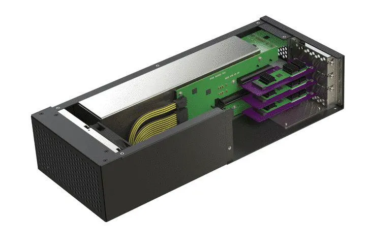 Neue PCIe-Verstärkung für den Mac Pro Bild: Neue PCIe-Verstärkung für den Mac Pro