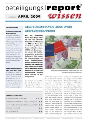 Bild: Geschlossene Fonds leiden unter geringer Bekanntheit