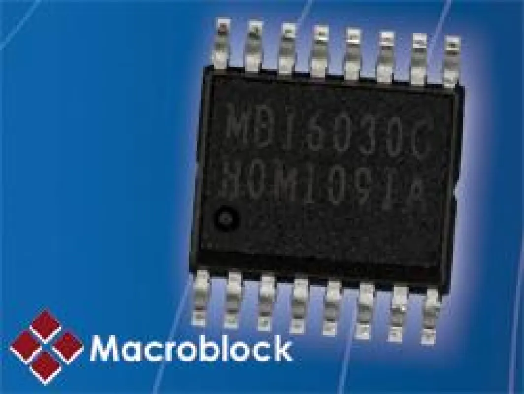 Effizientes Ansteuern von RGB-LED-Clustern mit dem MBI6030 von Macroblock