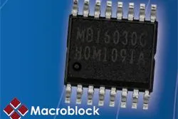 Bild: Effizientes Ansteuern von RGB-LED-Clustern mit dem MBI6030 von Macroblock