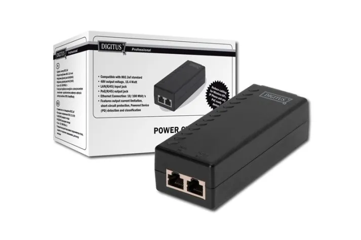 Bild: DIGITUS® Professional bringt neue PoE-Splitter und Injektoren auf den Markt