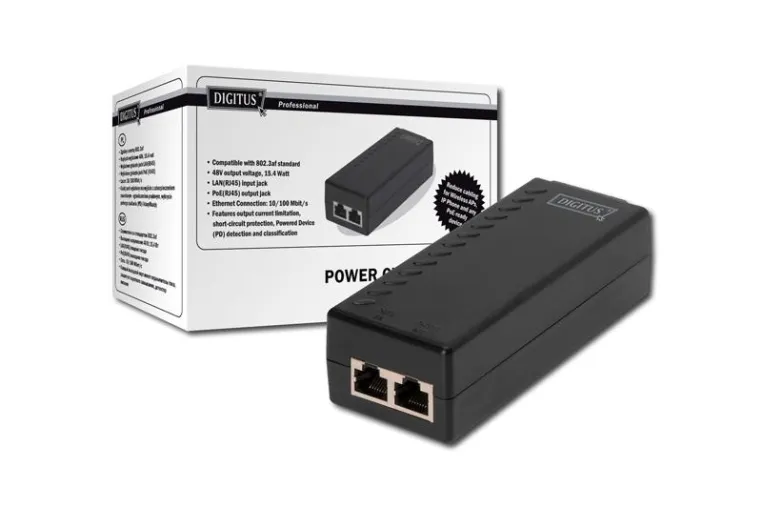 Bild: DIGITUS® Professional bringt neue PoE-Splitter und Injektoren auf den Markt