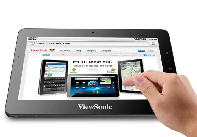 Bild: Windows/Android-Tablet-PC von ViewSonic jetzt Citrix Ready®