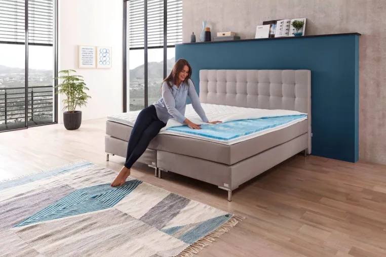 Bild: Boxspringbetten individuell konfigurieren mit 6 Wochen Lieferzeit