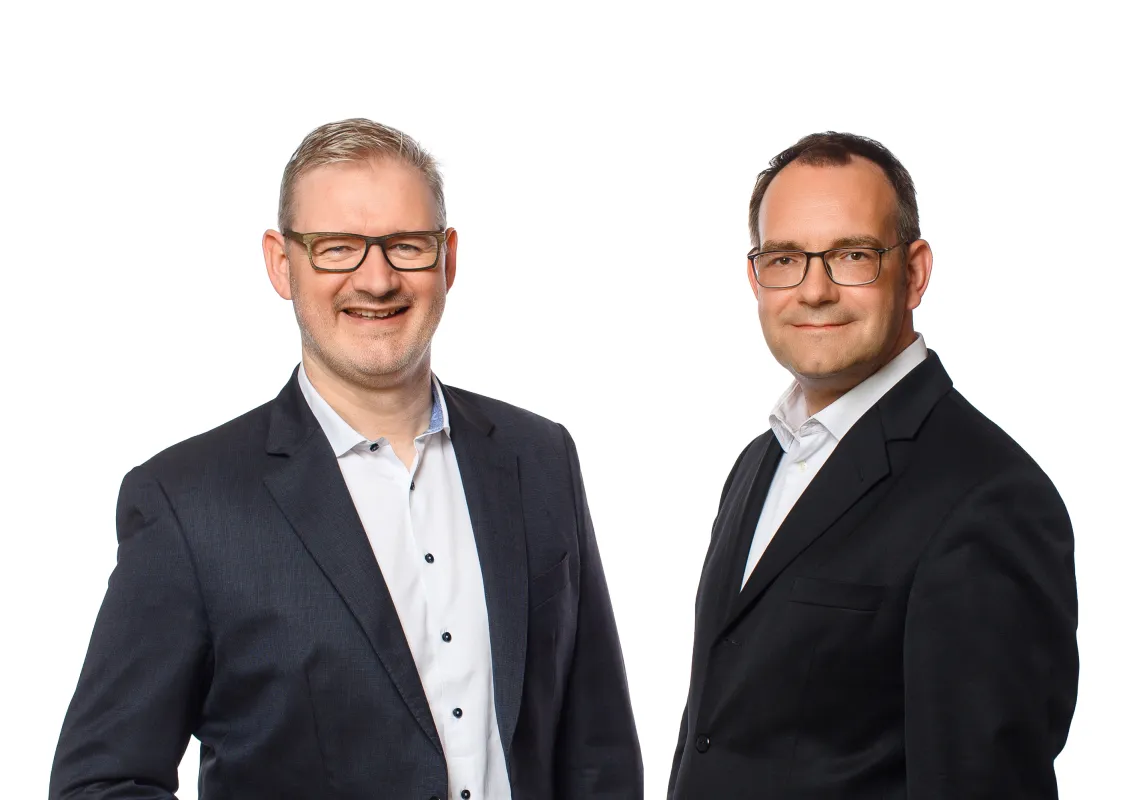 Axel Meiling (links) und Torsten Christann (rechts)