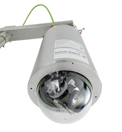 Extrem flexible ex-geschützte Domekamera ExCam IPQ6045 Bild: Extrem flexible ex-geschützte Domekamera ExCam IPQ6045